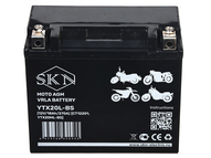 Аккумулятор стартерный для мототехники SKN YTX20L-BS (12V/18Ah/270A) [CT 12201, YTX20HL-BS]