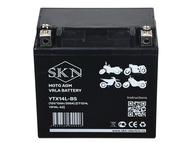 Аккумулятор стартерный для мототехники SKN YTX14L-BS (12V/12Ah/200А) [CT1214, YB14L-A2]