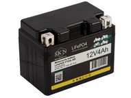 Аккумулятор для мототехники SKN LiFePO4 YTX4L-BS (12V/4Ah/50A) [UTX4L-BS, CT 1204, MT 12-4]
