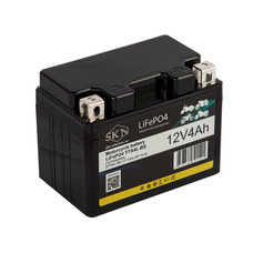 SKN LiFePO4 YTX4L-BS (12V/4Ah/50A) [UTX4L-BS, CT 1204, MT 12-4]