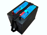 Литиевый тяговый аккумулятор LiFePo4 24V50Ah(80А) без дисплея, BMS смарт