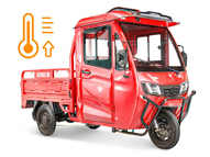 Электротрицикл Rutrike КАРГО Кабина обогрев 1500 60V1000W