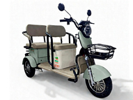 Электротрицикл GreenCamel Пони Z8 V2 (72V 1000W) дифференциал (зеленый)