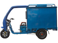 Грузовой электрический трицикл с кабиной Силач-500 (1000W 45Ah)