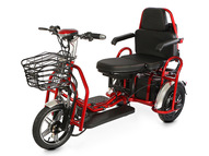 Электротрицикл TRION Transporter DUAL (Красный) Электротрицикл TRION Transporter DUAL (Красный)