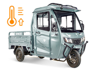 Электротрицикл Rutrike КАРГО Кабина обогрев 1500 60V1000W